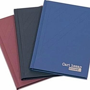 Özkan Cari Hesap Defteri ( Dik ) 17x24 Cm 240 Yaprak