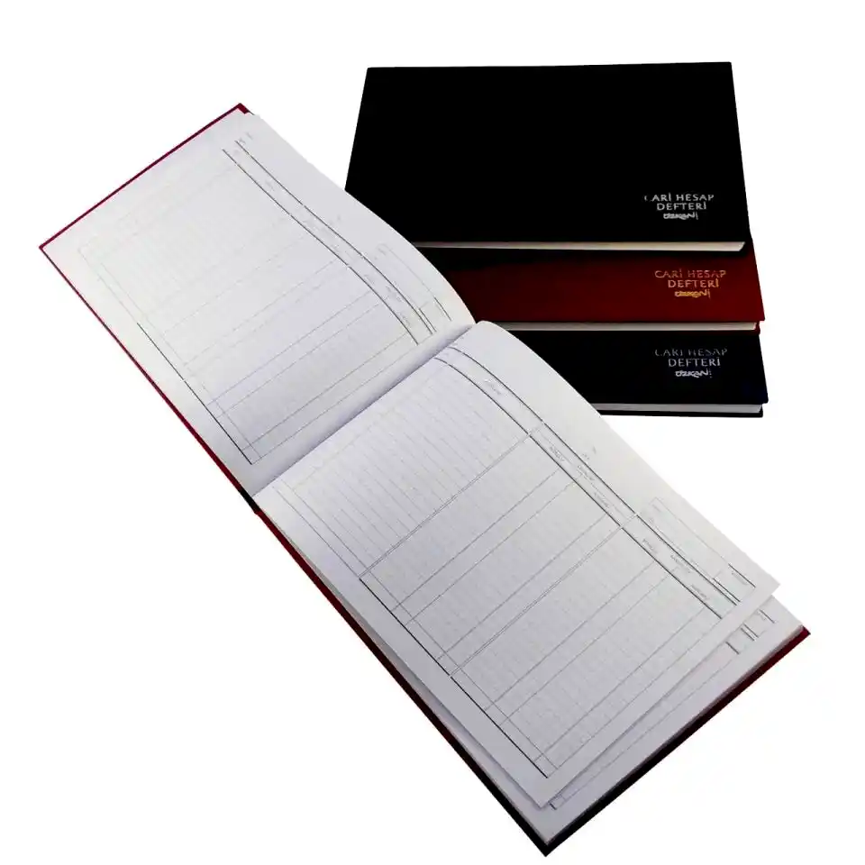 Özkan Cari Hesap Defteri ( Yan ) 17x24 Cm 96 Yaprak
