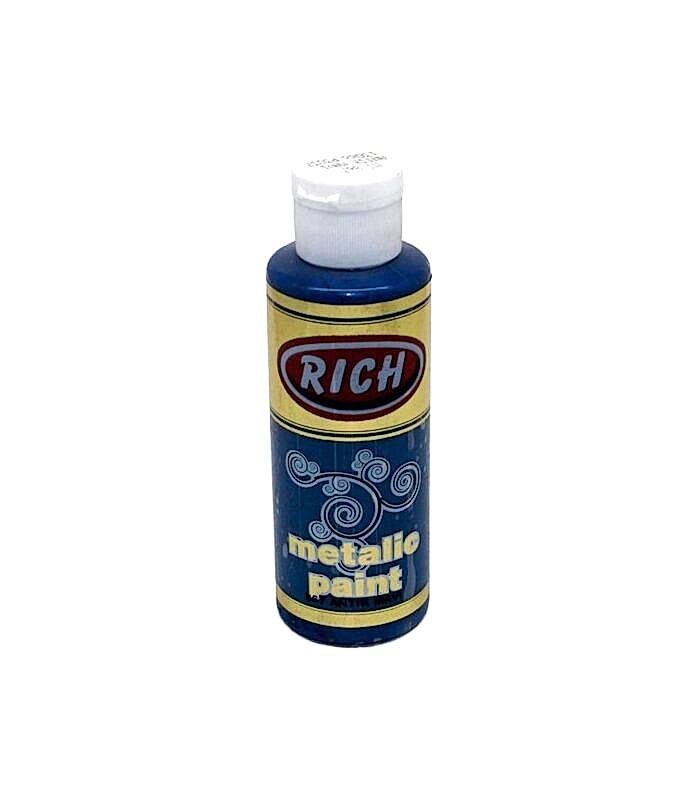 Rich Metalik Boya 120 Cc Antik Mavi