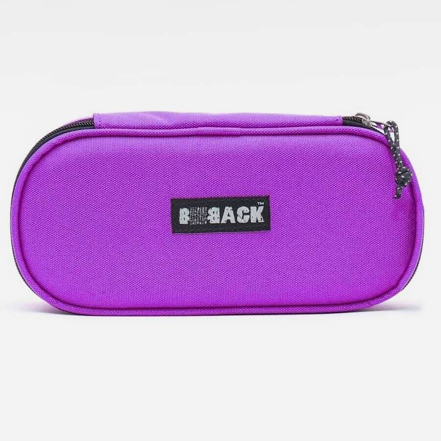 B Back Oval Kalemlik Kumaş Lila