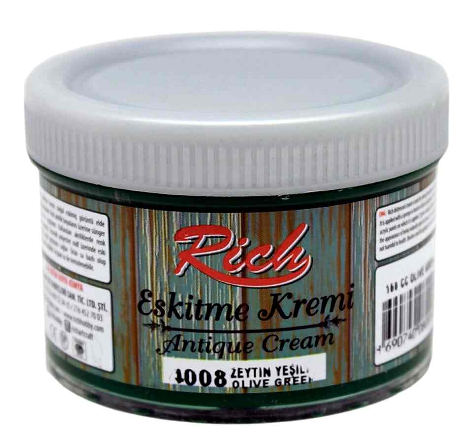 Rich Eskitme Kremi 150 Cc Zeytin Yeşili