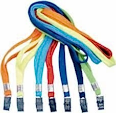 Mapi Klipsli-Polyester Dokunma Kart Askı İpi Lacivert 50 Adet