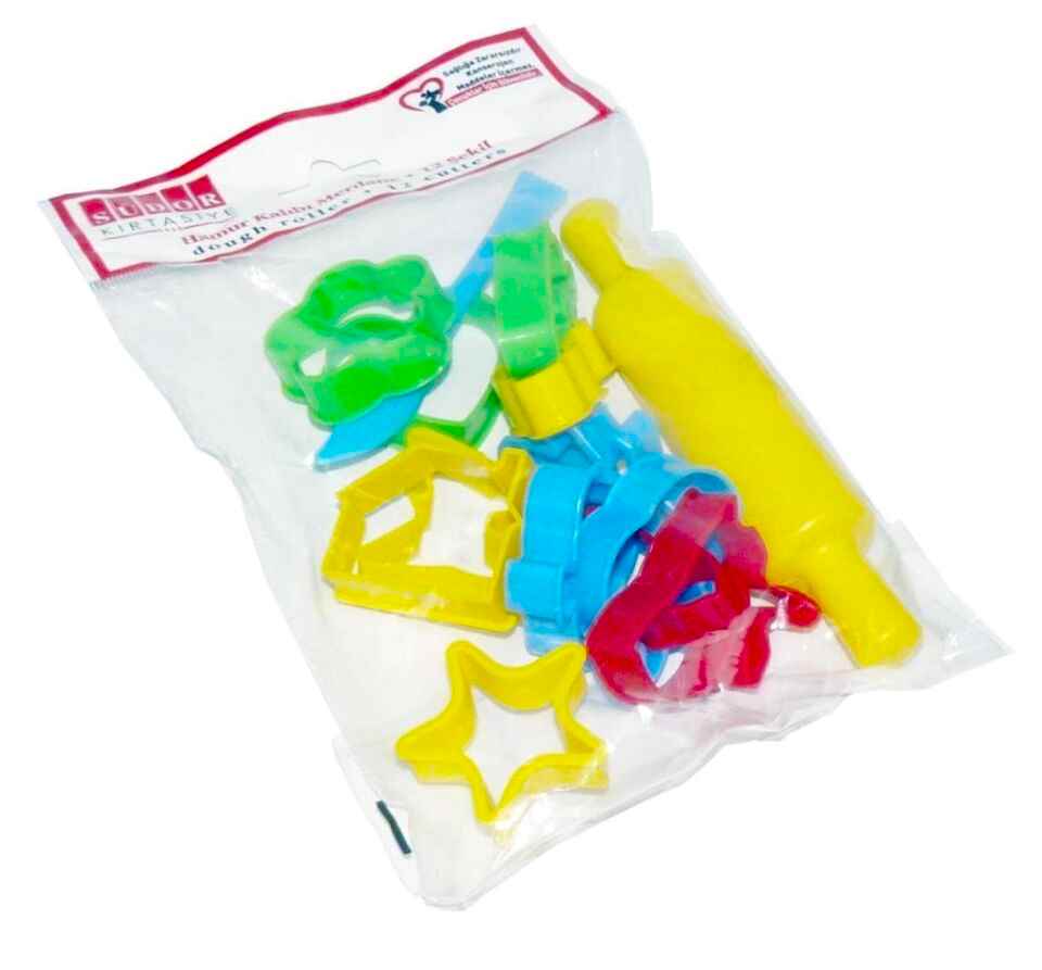 Südor Oyun Hamuru Kalıbı Merdane + 8 Şekil