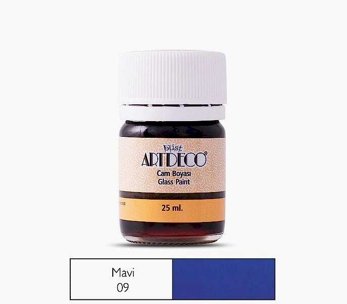 Artdeco Cam Boyası 25 Ml Mavi 09