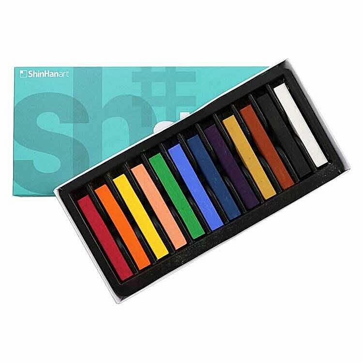 Shinhan Art Soft Pastel Set 12 Renk