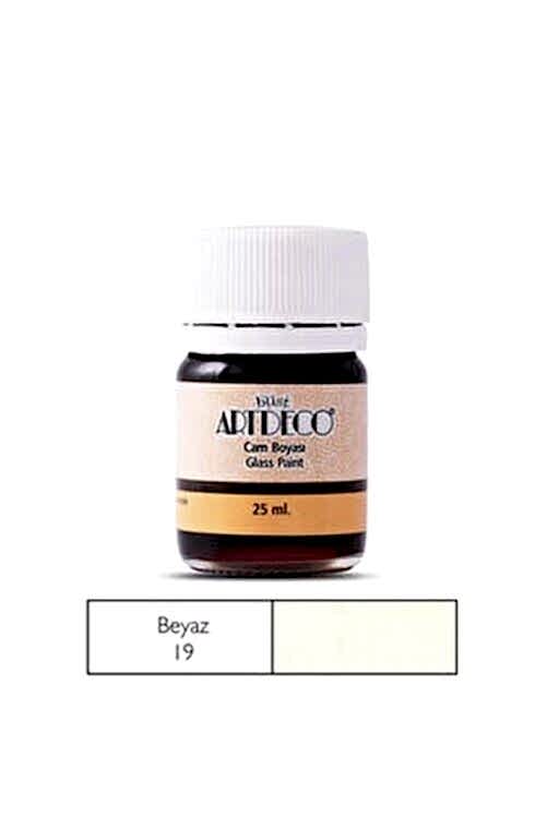 Artdeco Cam Boyası 25 Ml Beyaz 19