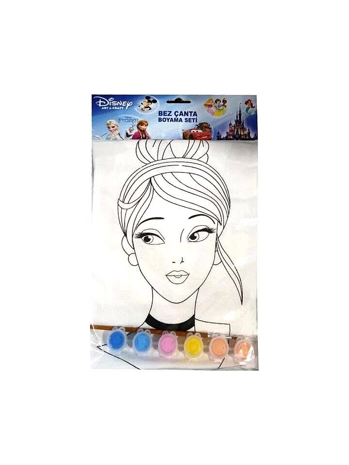 Twd Cinderella Baskılı Çanta 35x42Cm