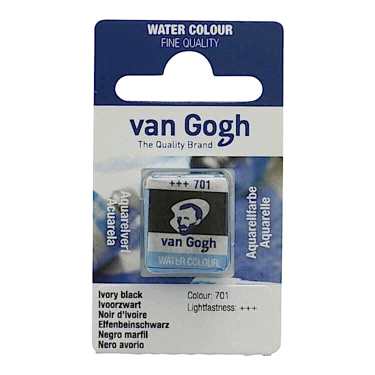 Van Gogh Sulu Boya Tablet Ivory Black