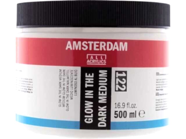 Amsterdam Aac Glow In The Dark Medium 500 Ml