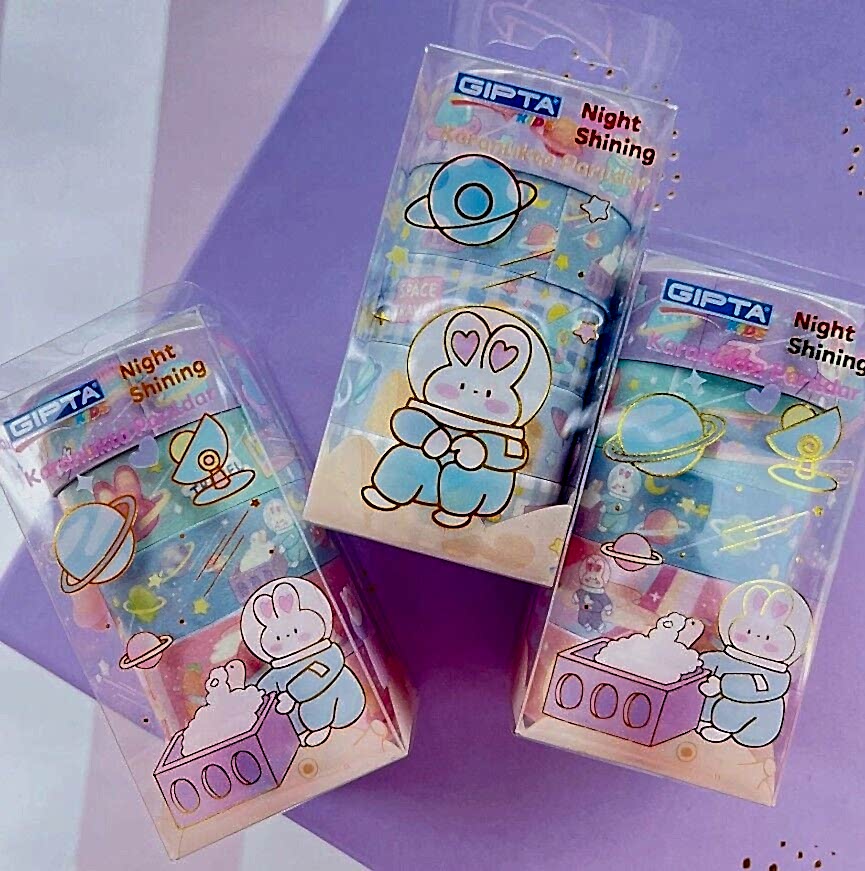 Gıpta Renkli Bant Night Shining 1,5 Mm x 2 M 5 Li