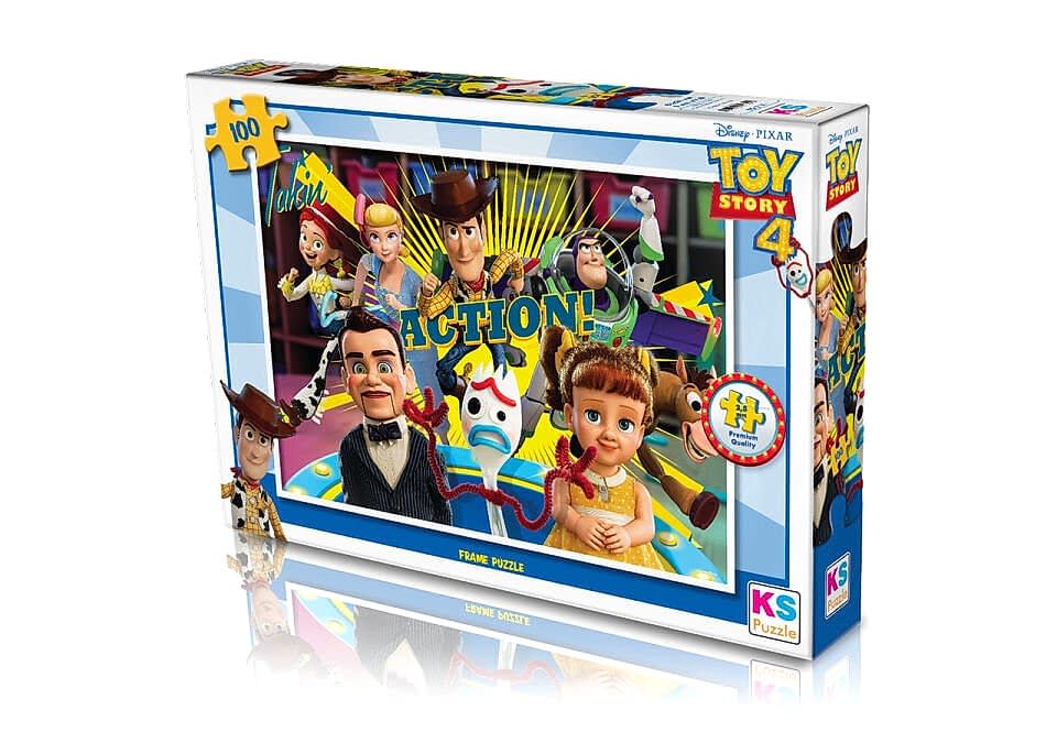 Ks Games 100 Parça Puzzle Toy Story