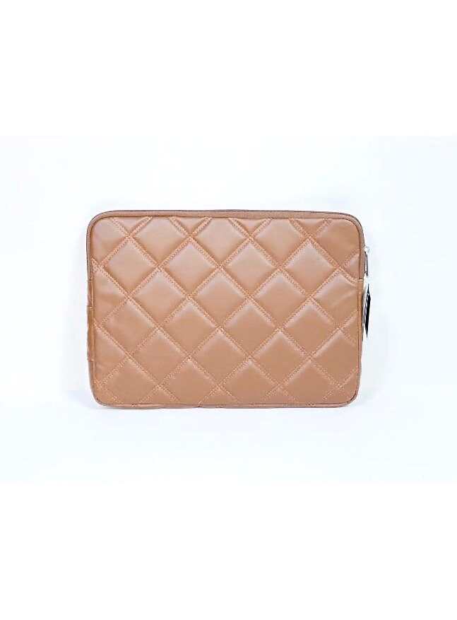 B Back Laptop Çantası Kapitone Taba