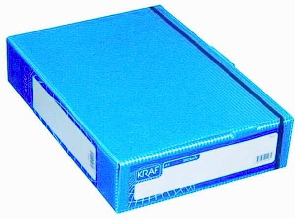 Kraf Numaralı Form Kutusu A4 500 Sy 895G Mavi 21.5x30x6.5 Cm