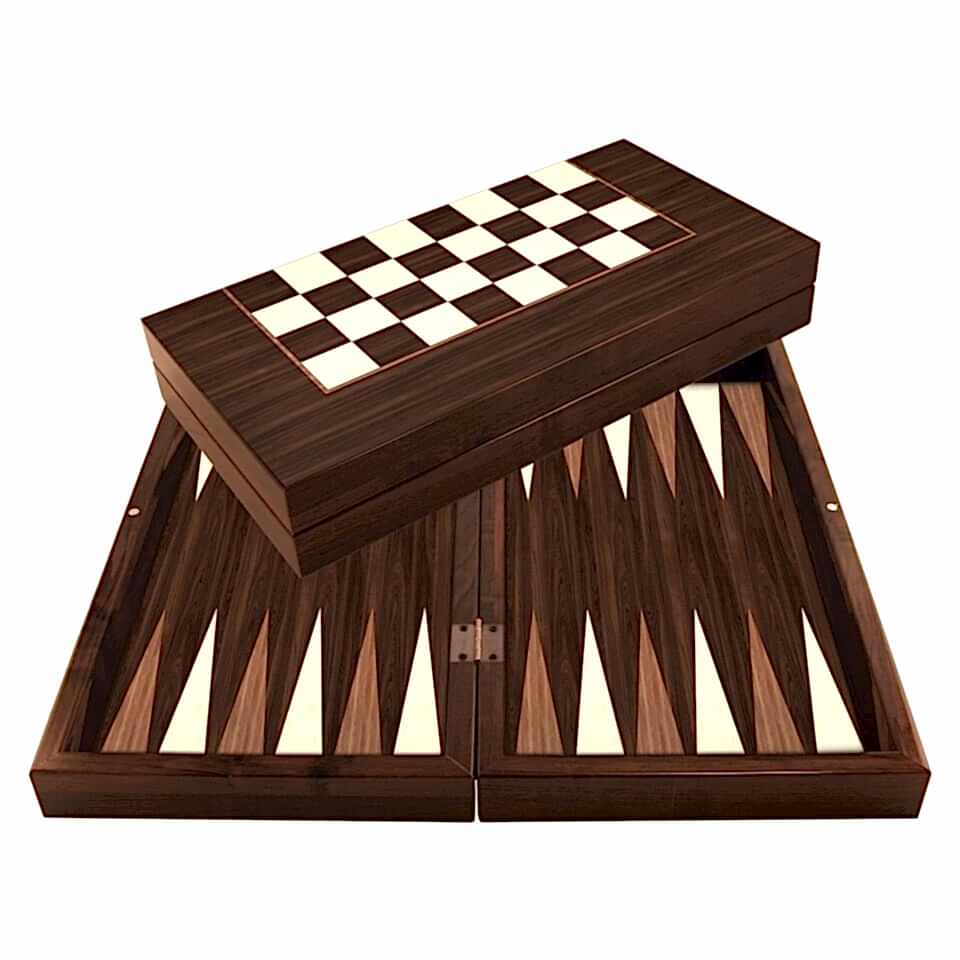 Star Parlak Profil Oregon Ceviz Tavla Takımı