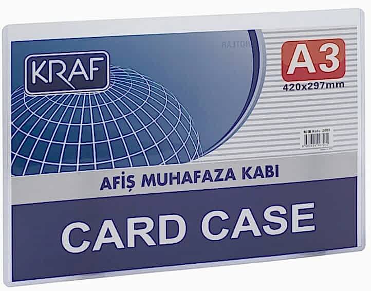 Kraf Afiş Muhafaza Kabı A3 2003