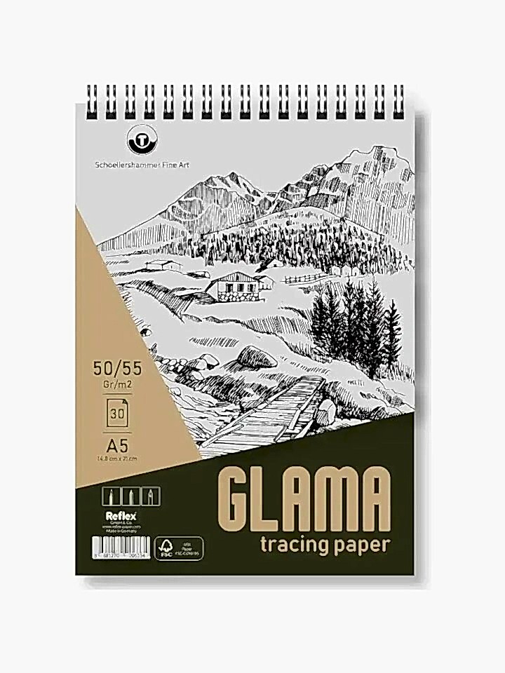 Güven Art Schoellershammer Glama Tracing Paper Pad A5 60 Gr