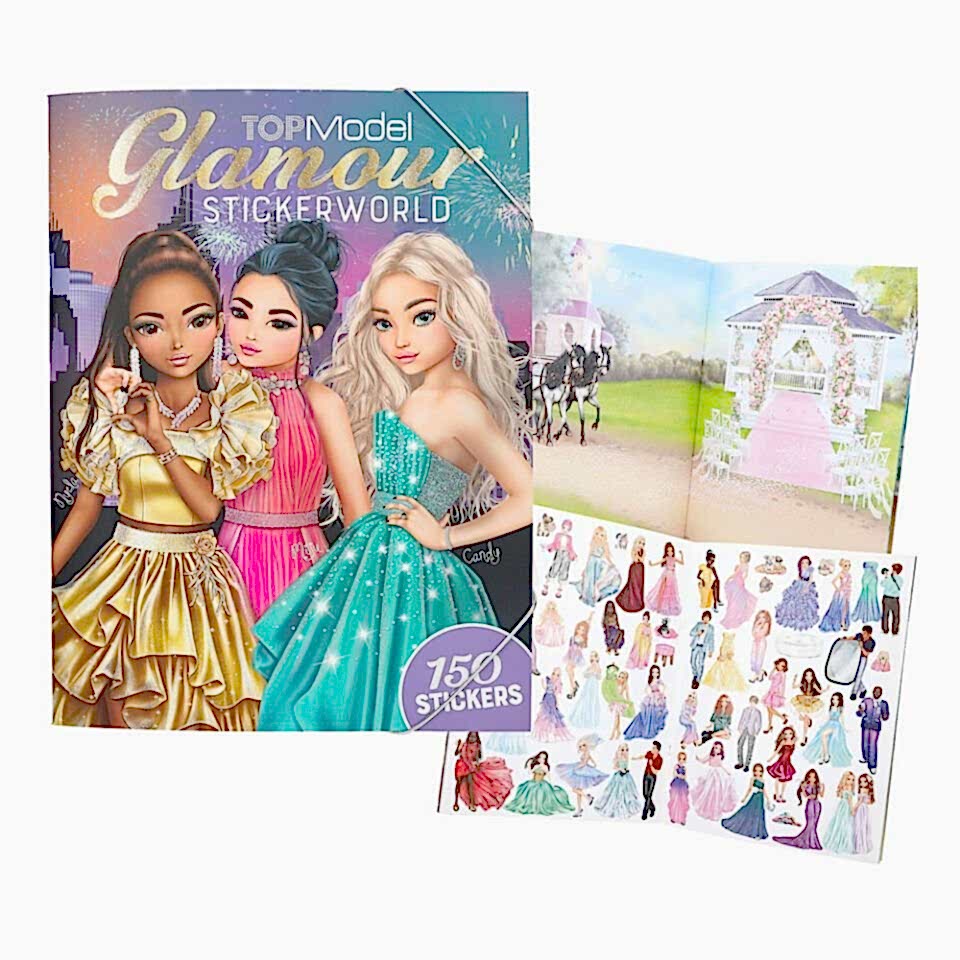 Top Model Glamour Sticker Dünyası