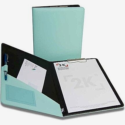 2K Sekreterlik Kapaklı A4 501-11 Su Yeşili 100 Yaprak 24x32 Cm