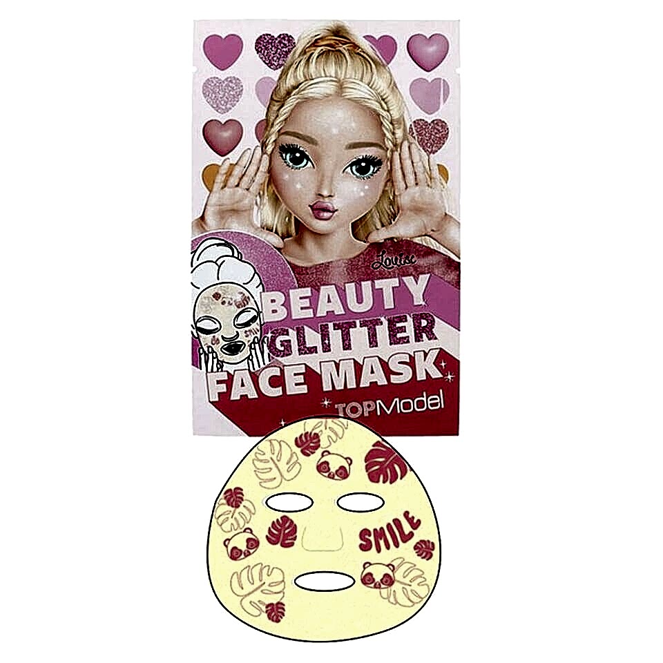 Top Model Parıltılı Yüz Maskesi Smile