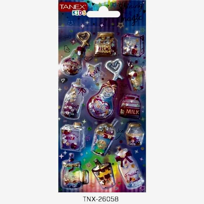 Tanex Tnx-26058 Parlak Simli-8 Serisi Etiketi