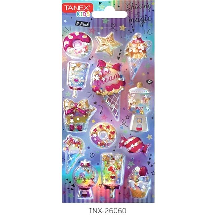 Tanex Tnx-26060 Parlak Simli-10 Serisi Etiketi