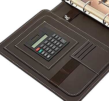 2K Organizer Ajanda Tarihsiz Kareli 4 Halkalı 5295 Kahverengi 20x26 Cm