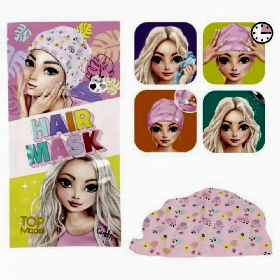 Top Model Saç Maskesi Pembe