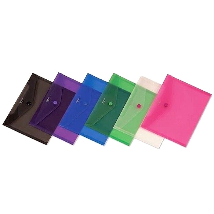 Comix Çıtçıtlı Şeffaf Dosya A5 1854