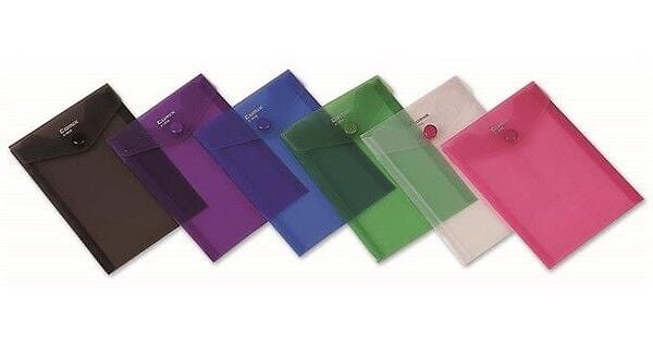 Comix Çıtçıtlı Şeffaf Dosya A6 1856