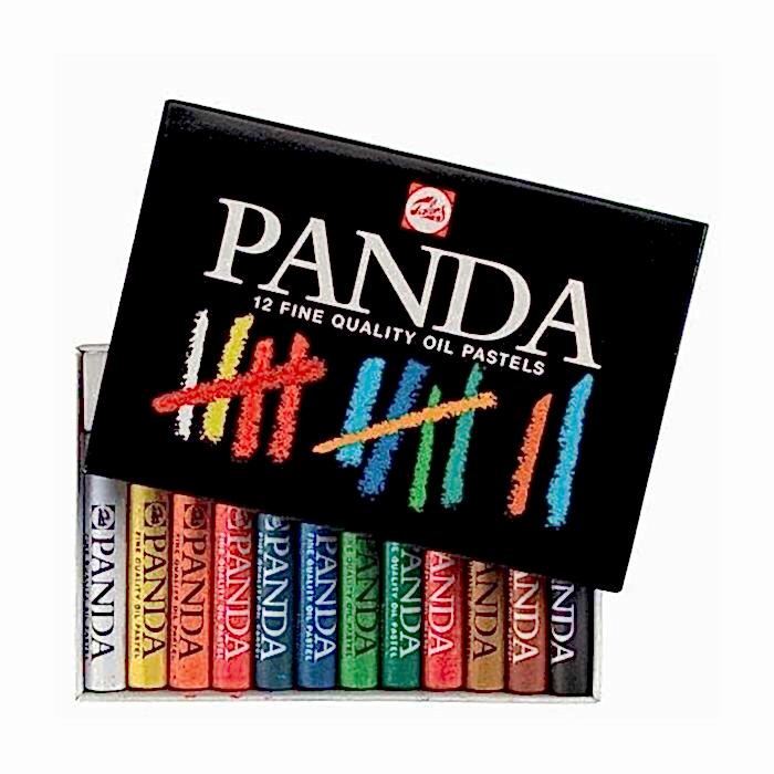 Talens Panda Yağlı Pastel Boya 12 Li