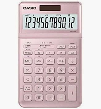 Casio Hesap Makinesi Masaüstü Jw-200Sc-Pk 12 Hane