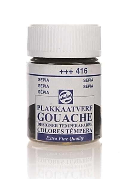 Talens Gouache Jar 16 Ml Sepıa