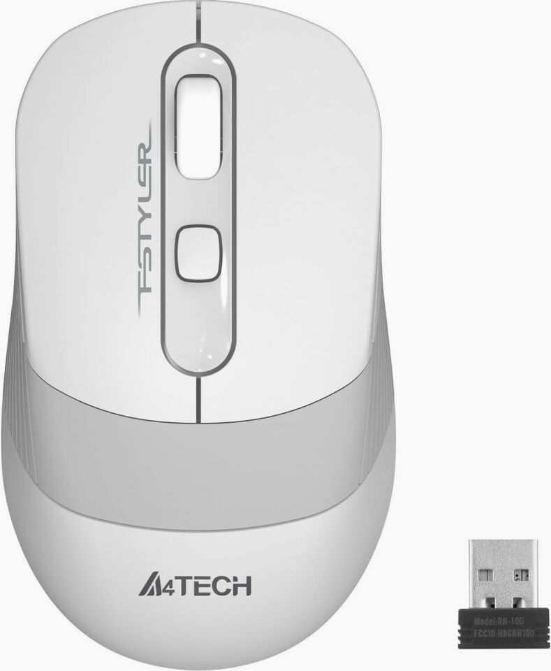 A4 Tech Fg10 Beyaz Nano Kablosuz Optik 2000 Dpı Mouse