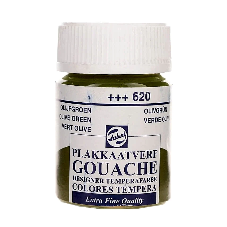 Talens Gouache Jar 16 Ml Olive Green