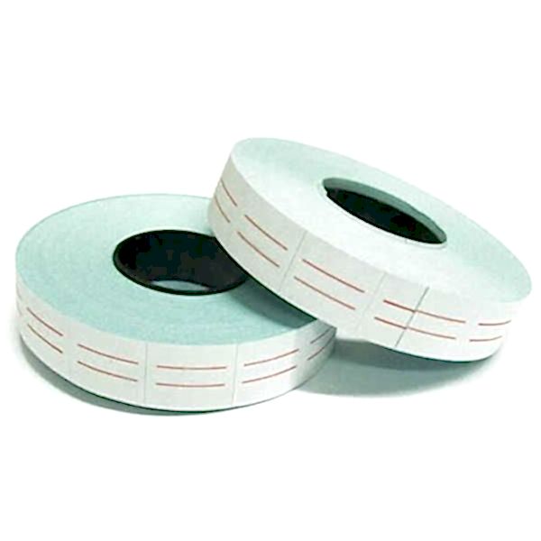 Kraf Motex Etiket 16x23 Mm Beyaz Çift Hane 6600 4 Lü