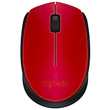 Logitech 910-004641 M171 Kablosuz Kırmızı Mouse