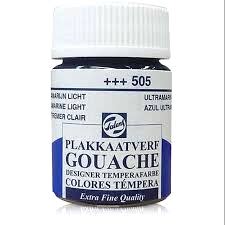 Talens Gouache Jar 16 Ml Ultramarine Light