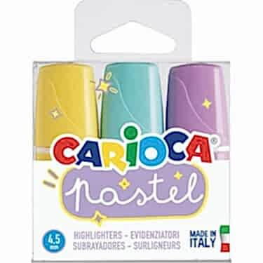 Carioca Pastel Mini İşaretleme Kalemi 3 Lü