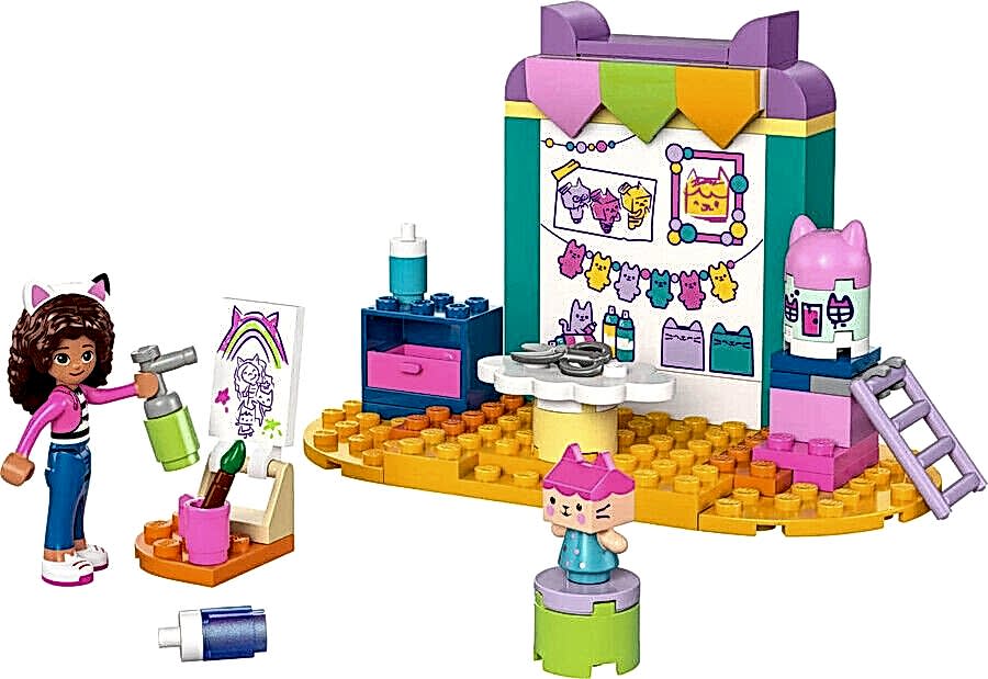 Lego Gabby’S Dollhouse Karton Yavru Kedi İle El Sanatları&nbsp;