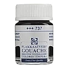 Talens Gouache Jar 16 Ml Neutral Black