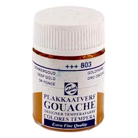 Talens Boya Gouache Jar 16 Ml Deep Gold