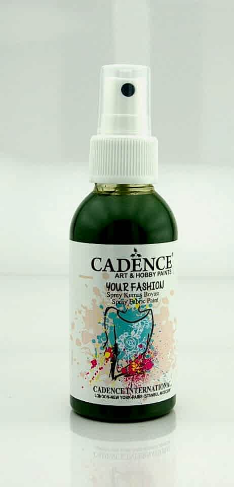 Cadence Kumaş Sprey Boya 1113 Yaprak Yeşili 100 Ml