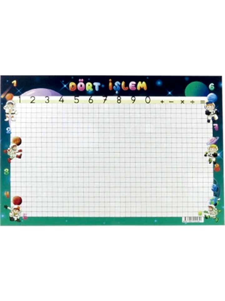 Odak Yayın A4 Yazı Çalışma Kartı