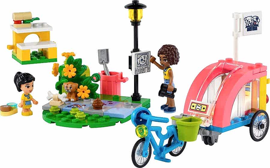 Lego Dog Rescue Bike