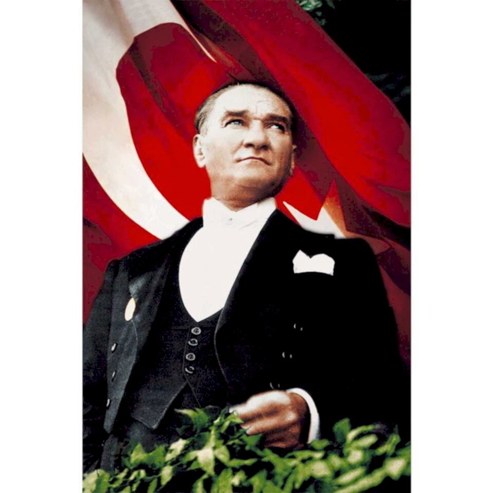 Buket 400x600 Cm Atatürk Posteri No 19
