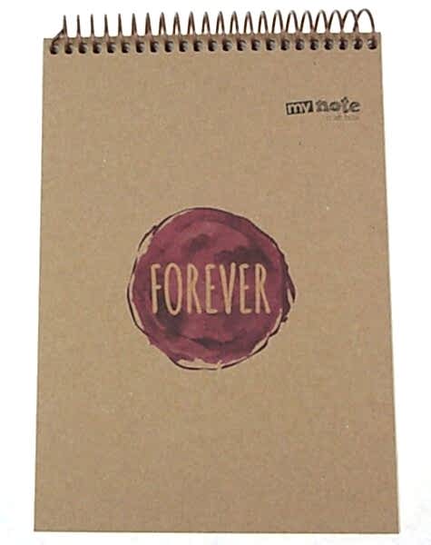 Mynote Kraft Bloknot A5 100 Yaprak Kareli