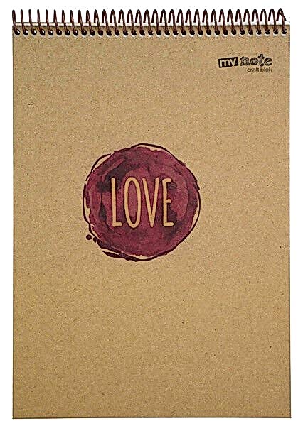 Mynote Kraf Bloknot A4 100 Yaprak Çizgisiz