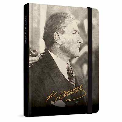 Gıpta 145-Akk Atatürk 9x14 Haftalık Ajanda-Defter