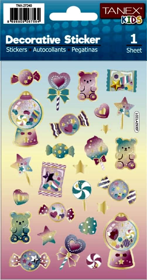 Tanex Tnx-27240 Puffy Şekerler Serisi