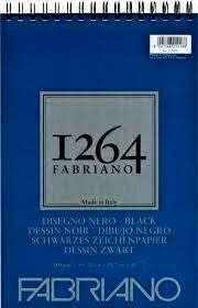 Fabriano 1264 Black Paper 200 Gr A5 20 Yaprak Spiralli